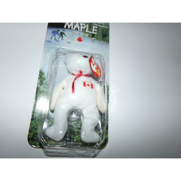 Maple the Bear Ty‎ Beanie Baby McDonalds 1999 New - Picture 2 of 4